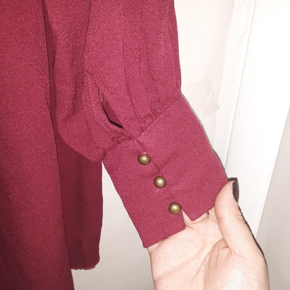 Justfab Drapey Tunic Blouse - Picture 5 of 7